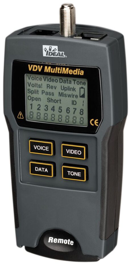 Ideal 33-856 Vdv Multimedia Cable Tester