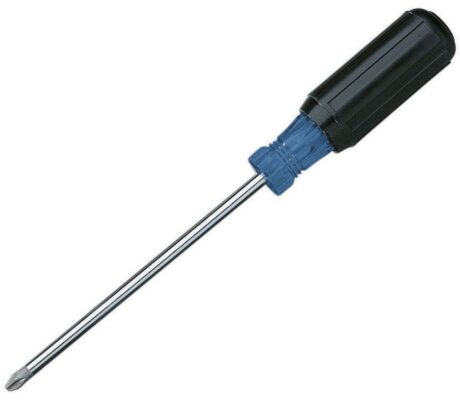 Ideal 35-194 Phillips Screwdriver 4" Round Shank (#2 Pt. ) - Image 1
