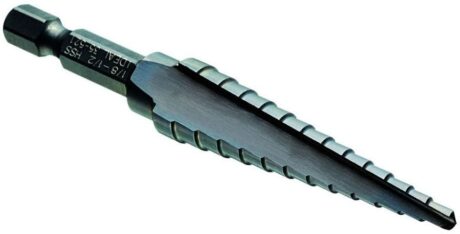 Ideal 35-521 Quick Change Step Drill Bit 1/8" - 1/2"