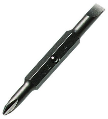 Ideal 35-912 3/16" Slotted-#1 Phillips Bit