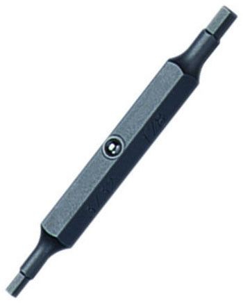 Ideal 35-913 1/4" Slotted #2 Sq Recess Bit