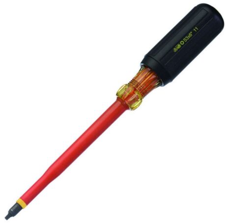 Ideal 35-9695 Square #3 X 6" Insulated Screwdriver