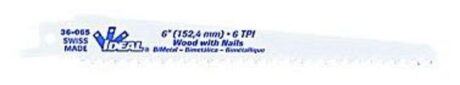 Ideal 36-067 12X3/4X.050 Wd W/Nail Reciprocating Blade