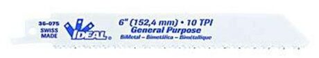 Ideal 36-075 6X3/4X.035 General Purpose Reciprocating Blade
