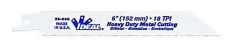 Ideal 36-086 8X3/4X.050 10/14Tpi Heavy Duty Reciprocating Blade