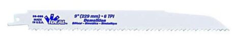 Ideal 36-095 9X7/8X.062 6Tpi Dem.Reciprocating Blade