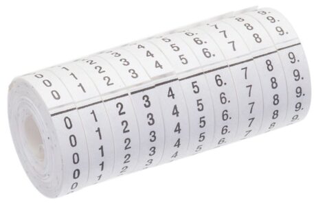 Ideal 42-399 Refill Pack 0-9 Legend Rolls
