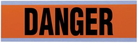 Ideal 44-289 Voltage And Conduit Marker Cards 2-1/4 X 9 Legend Danger