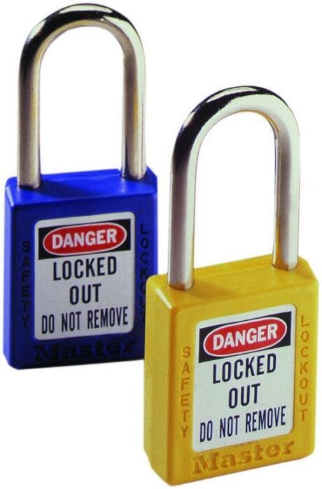 Ideal 44-918 Padlock -Yellow Safety Lockout