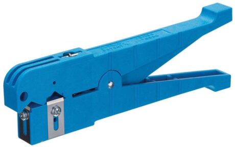Ideal 45-164 Coax. Cable Stripper 1/4" -9/16" Od./Blue