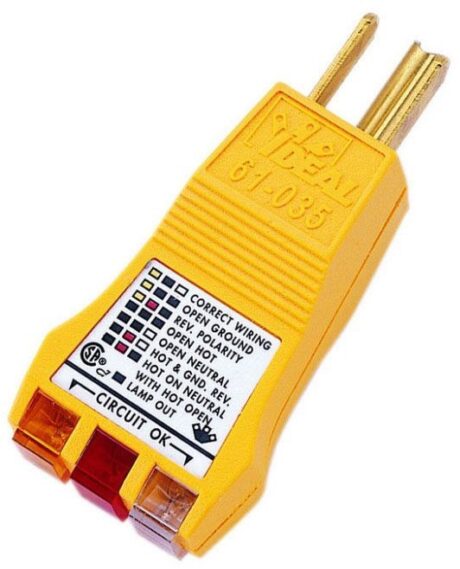 Ideal 61-035 E-Z Check Circuit Tester