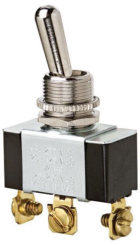Ideal 774009 Switch Toggle Spdt (O)F(O) Screw