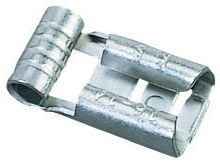 Ideal 83-9401 Non-Insulated Female Flag Disconn 16-14Awg .250"  25/Box