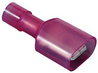 Ideal 83-9911 Terminal Vinyl Fully Insulated Male Disconnect #22 To #18 Awg