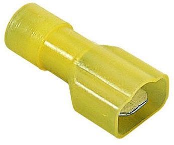 Ideal 83-9931 Terminal Vinyl Fully Insulated Male Disconnect #12 To #10 Awg