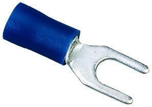 Ideal 84-7161 Vinyl Insulated Spade Terminal #16 To #14 Awg #8 Stud Size
