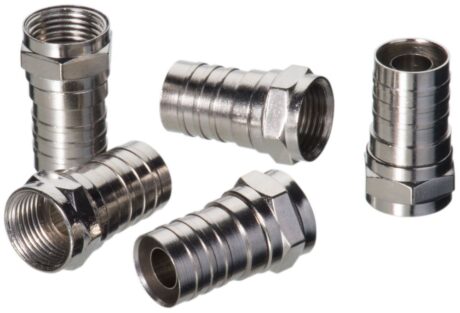 Ideal 85-017 Crimp Plug F-Series Rg-6 (50/Card)