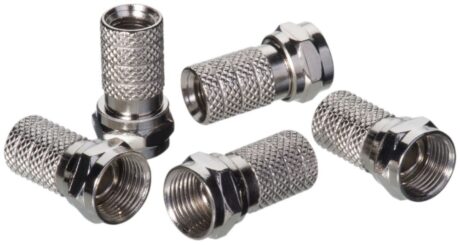 Ideal 85-053 F-Connector  Rg-6 Twist-On (10/Card)
