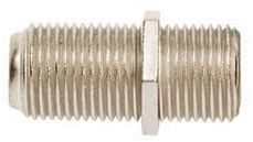 Ideal 85-071 1Ghz F-Type Female-To-Female Coax Splice Adapter 2/Card
