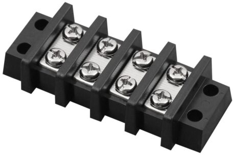 Ideal 89-204 Terminal Strip 4 Circuit Cap.