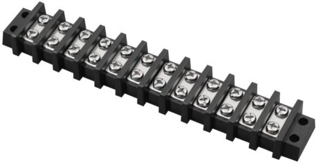 Ideal 89-212 Terminal Strip 12 Circuit Cap.