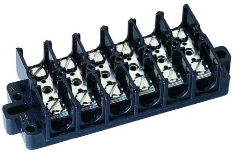 Ideal 89-504 Base Mount Double Row.Terminal Block 4 Pl