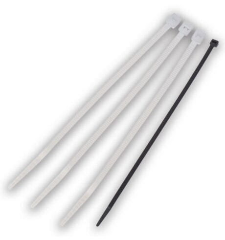 Ideal B-11-40-0-C Cable Tie 11"  40 Lb. Uv Black 100/Bag