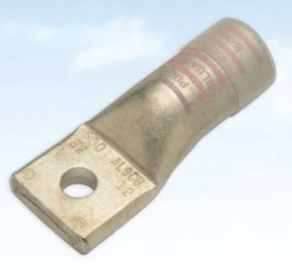 Penn-Union BLUA-4S3 4-AWG 1-Hole Crimp Lug