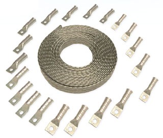 Penn-Union FBK-125 20-Ft 125A Braid Kit