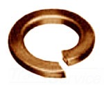 Penn-Union SLW-38 3/8 Bronze Split Lock Washer