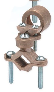 Penn-Union KL-1 1/2-1 Bronze Ground Clamp