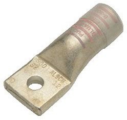 Penn-Union BLUA-1/0S 1/0 1-Hole Crimp Lug