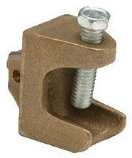 Penn-Union GBCH-6 Bronze Grounding Beam Clamp