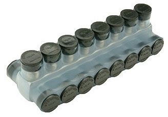 Penn-Union IPB-NA350-8D Aluminum Insulated Power Bar